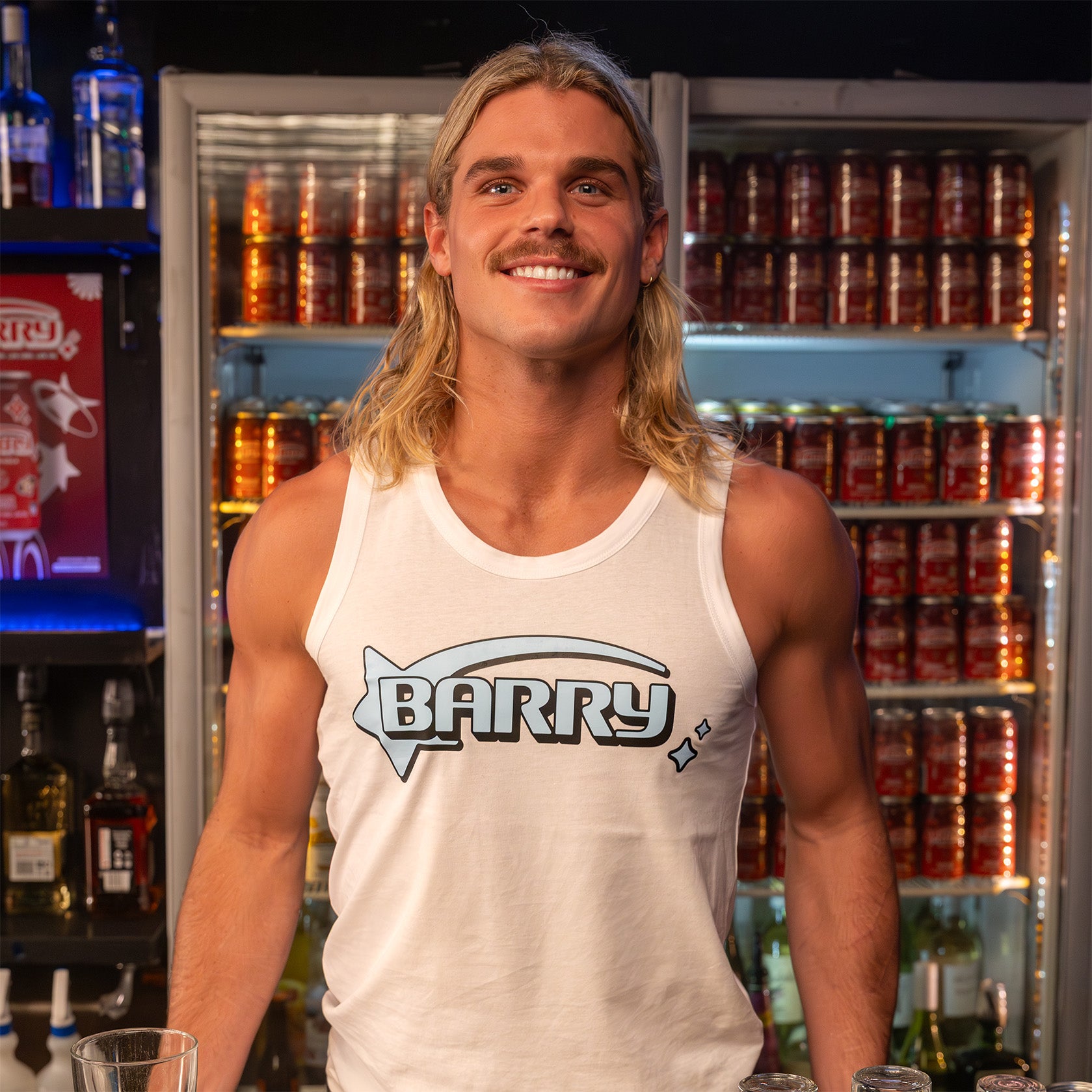 'Five Barrys Thanks!' Singlet