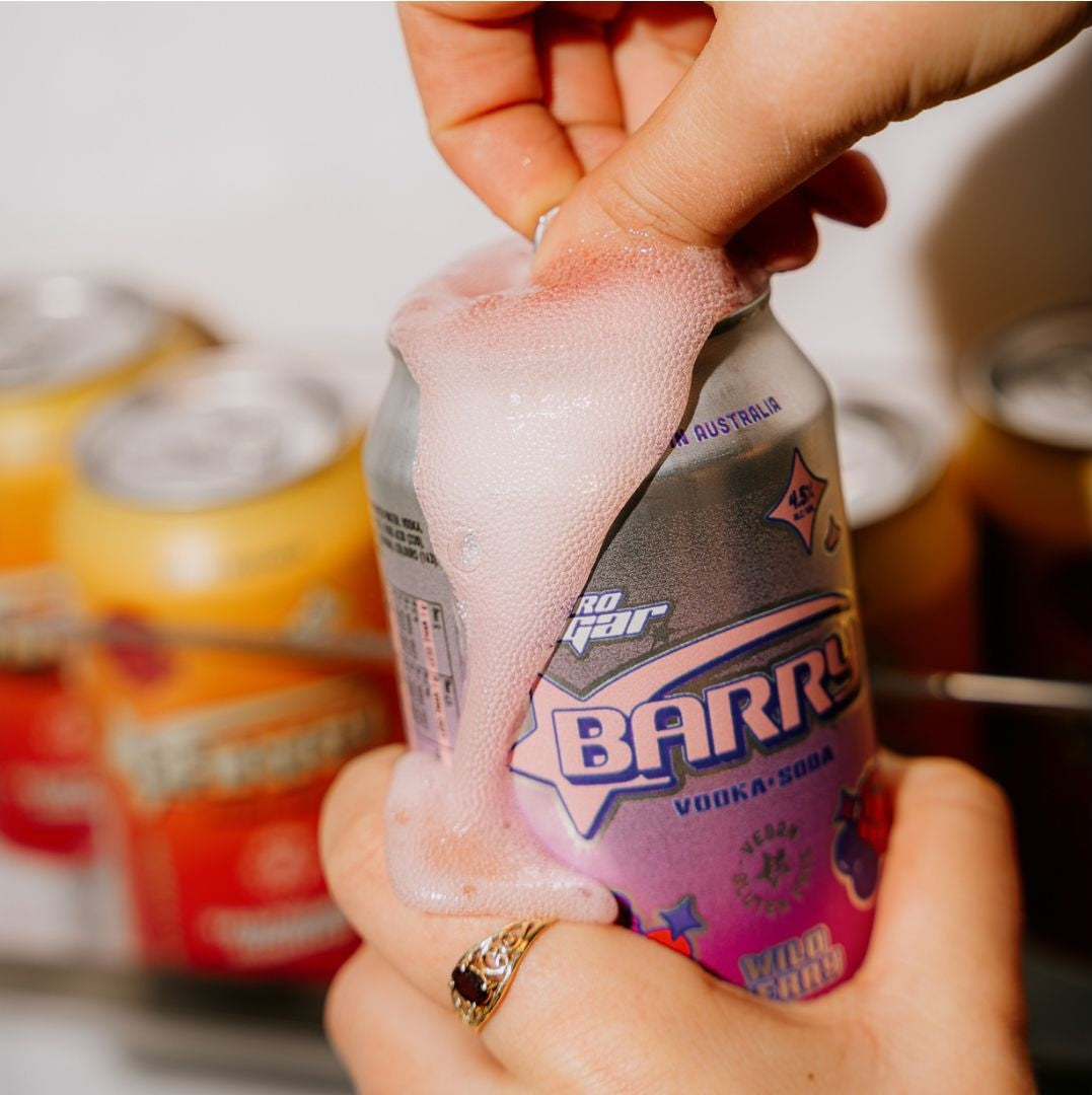 Zero Sugar Wild Berry Vodka Soda